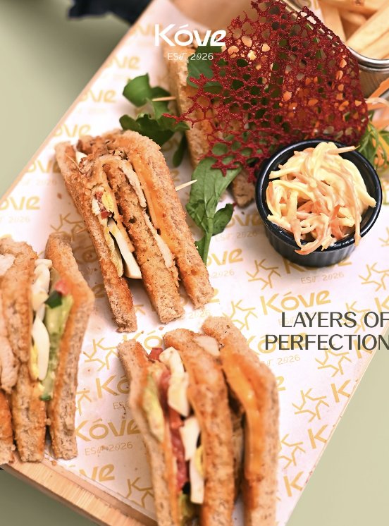 Club sandwich — layers of perfection